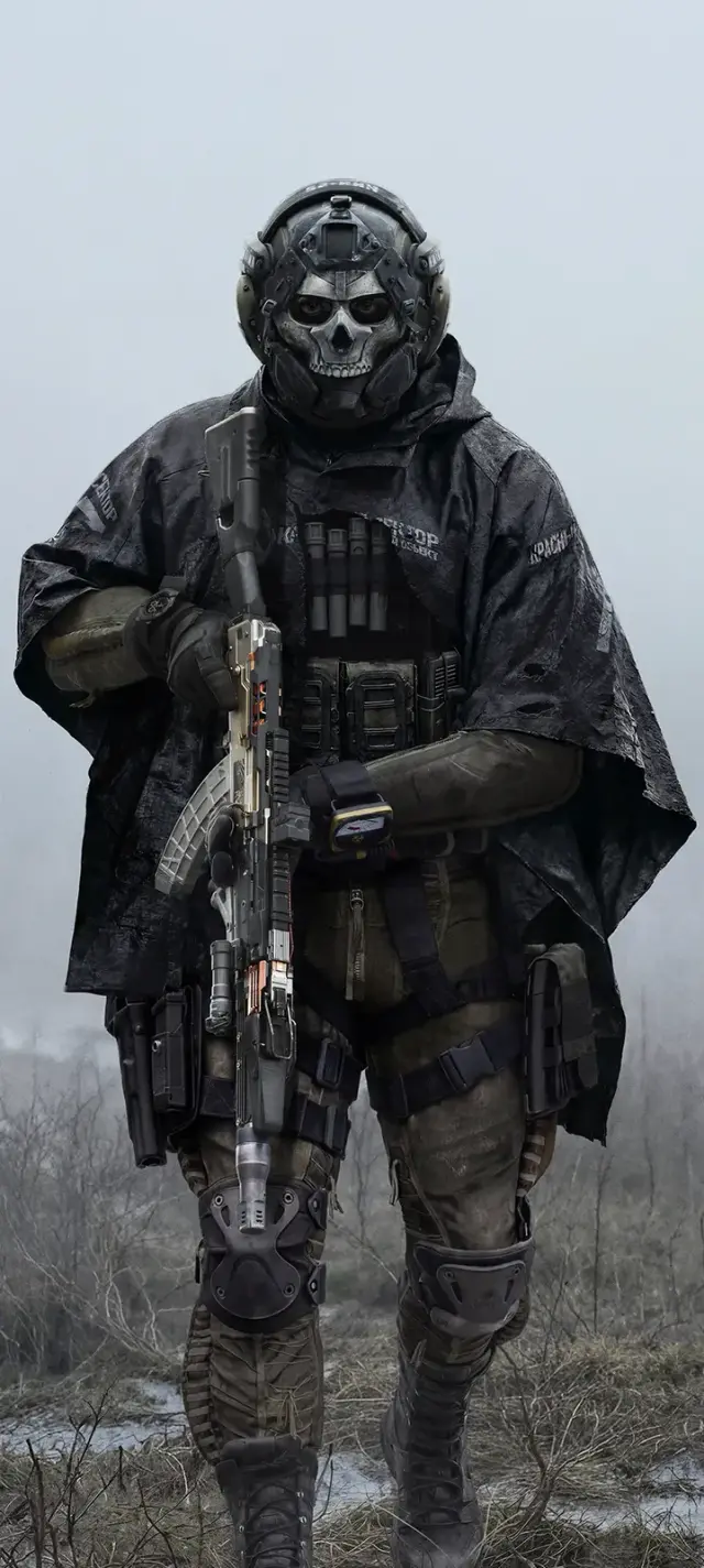 ghost operator art in Modern Warfare 4