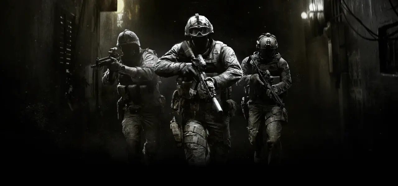 Modern Warfare 4 official key art featuring three tactical operators